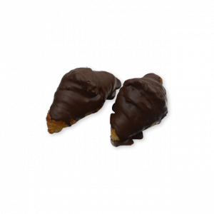 Cruasanes pequeños rellenos de chocolate